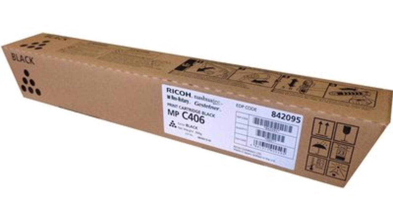 Ricoh MP C406 toner zwart (capaciteit 17.000 afdrukken)