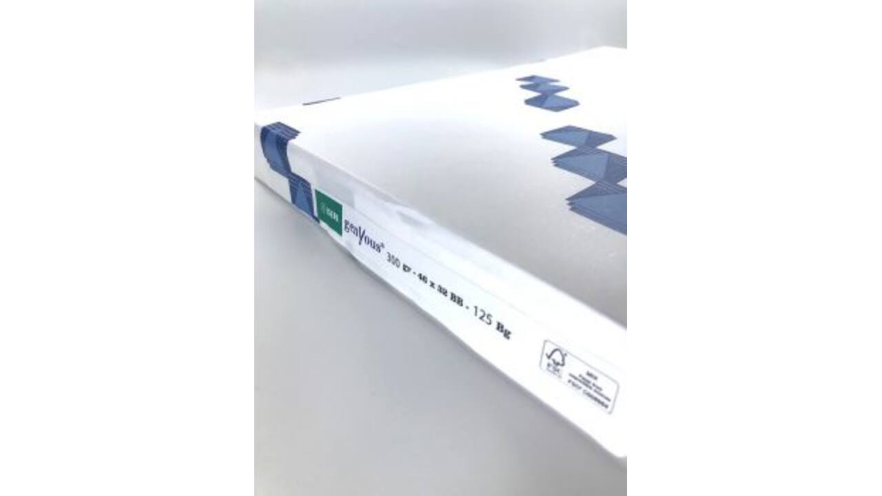 Genyous For Indigo Wit 200grs Bl 320mm X 460mm