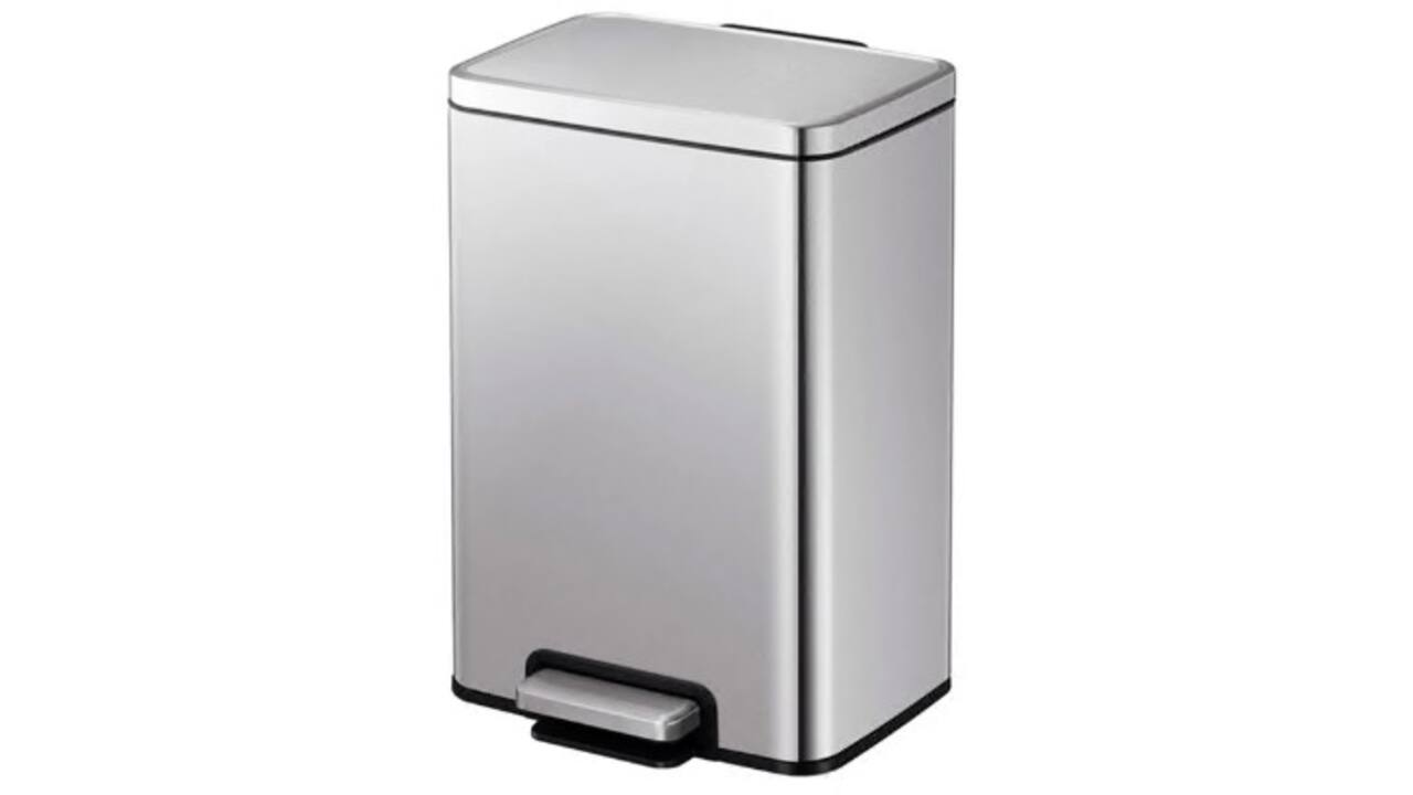 Pedaalemmer EKO Madison 20 liter misty mat RVS