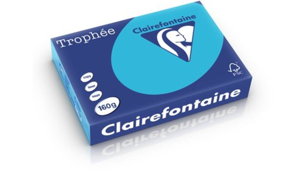 Clairefontaine Trophee (BE) intensief 80g/m² koningsblauw 1263 297 x 420 mm A3 SG