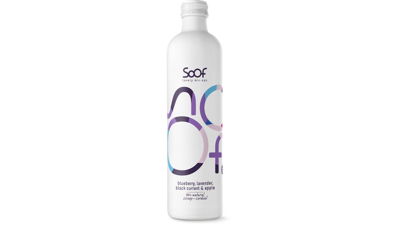 Soof Siroop Blackcurrant, Blueberry, Lavender and Apple 340ml