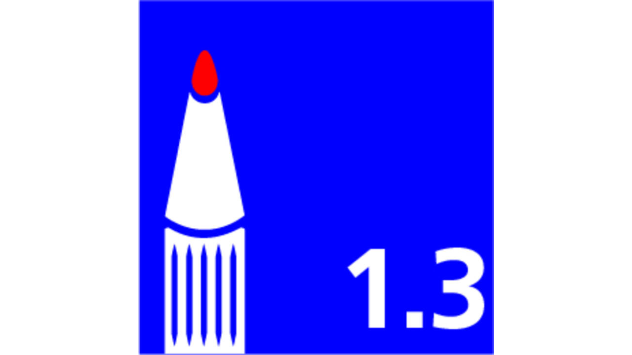 Viltstift Pilot whiteboard rond extra fijn blauw