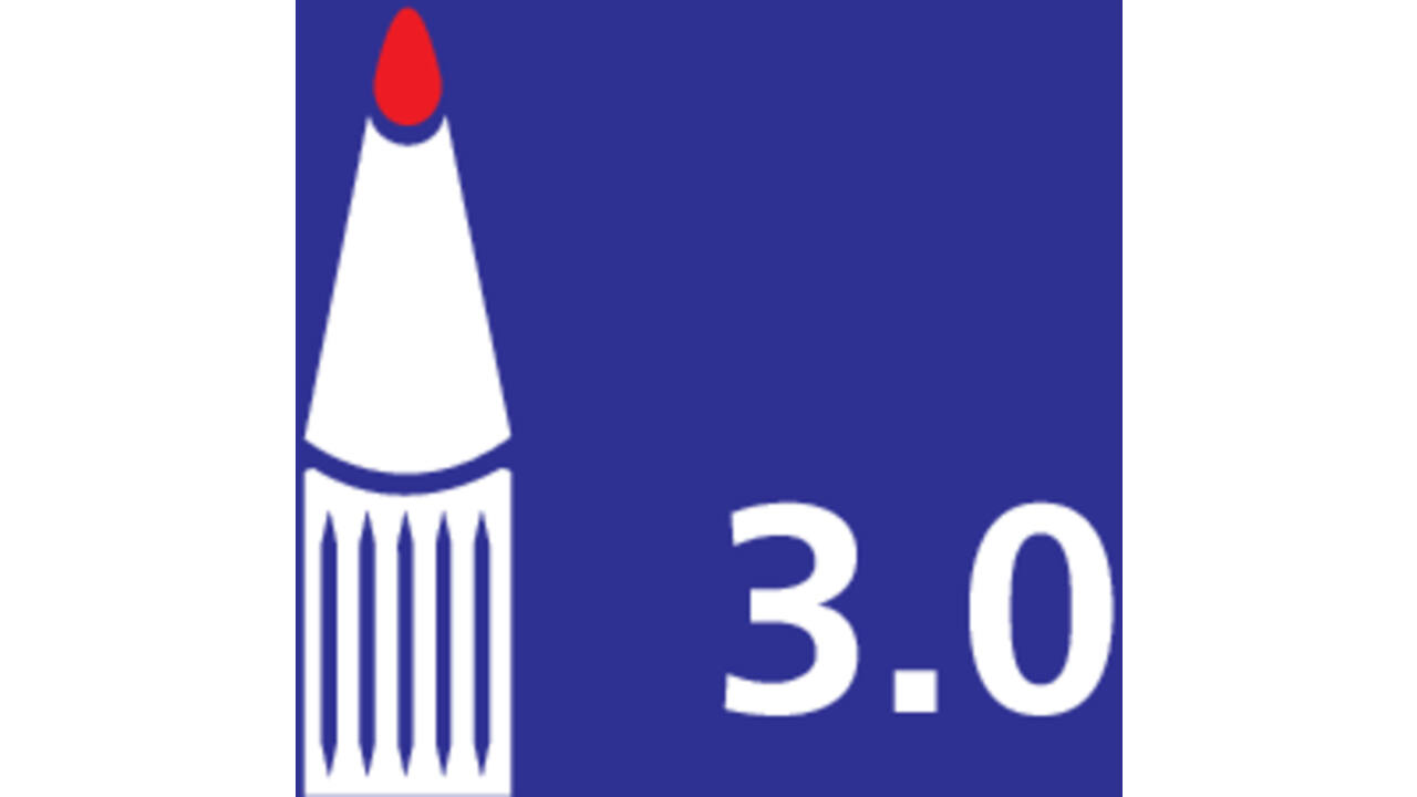 Viltstift Nobo whiteboard Liquid ink rond assorti 3mm 4st