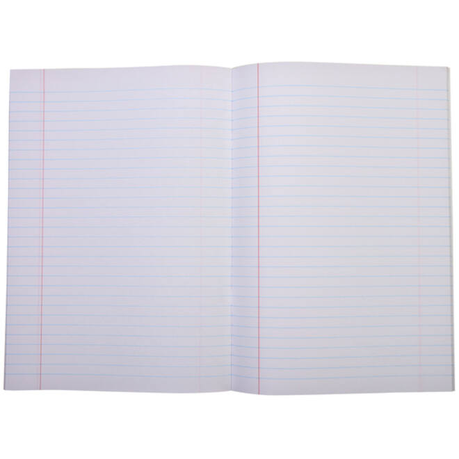 Schrift Qbasic A4 lijn 80blz 70gr assorti