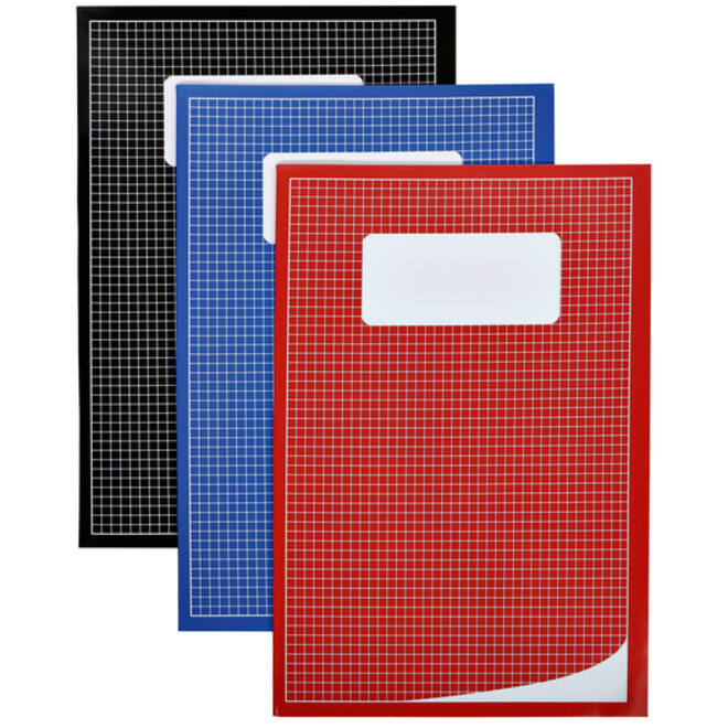 Schrift Qbasic A4 ruit 5mm 80blz 70gr assorti