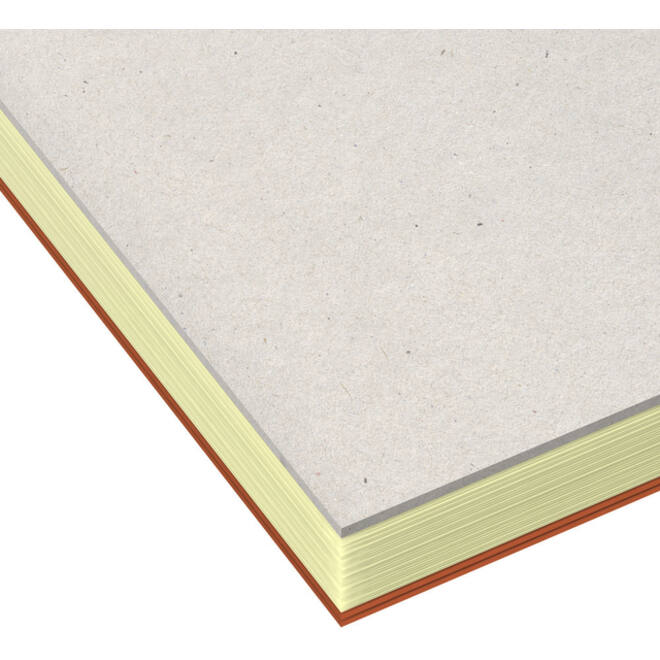 Cursusblok Oxford Orange Notepad A4+ lijn 4-gaats 160 pagina's 80gr oranje
