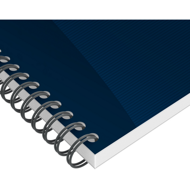 Collegeblok Oxford Office Essentials A4+ lijn 4-gaats 180 pagina's 80gr assorti