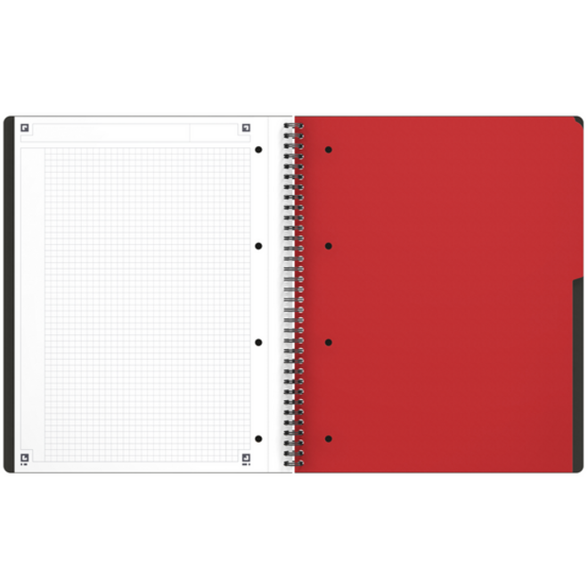 Spiraalblok Oxford International Activebook A4+ ruit 5mm