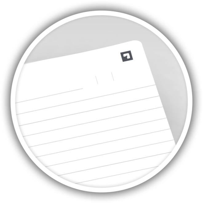 Spiraalblok Oxford Black n' Red A4 lijn 140 pagina's 80gr