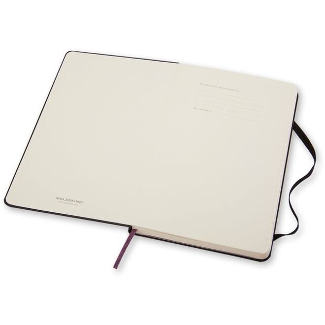 Notitieboek Moleskine pocket 90x140mm lijn hard cover zwart