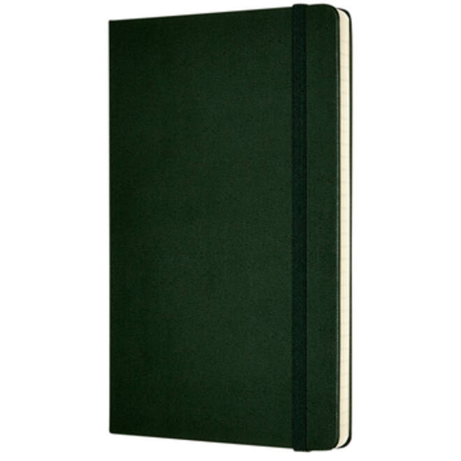 Notitieboek Moleskine large 130x210mm lijn hard cover myrtle green