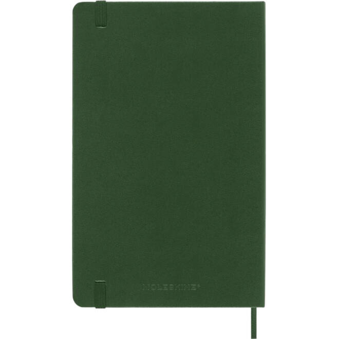 Notitieboek Moleskine large 130x210mm lijn hard cover myrtle green