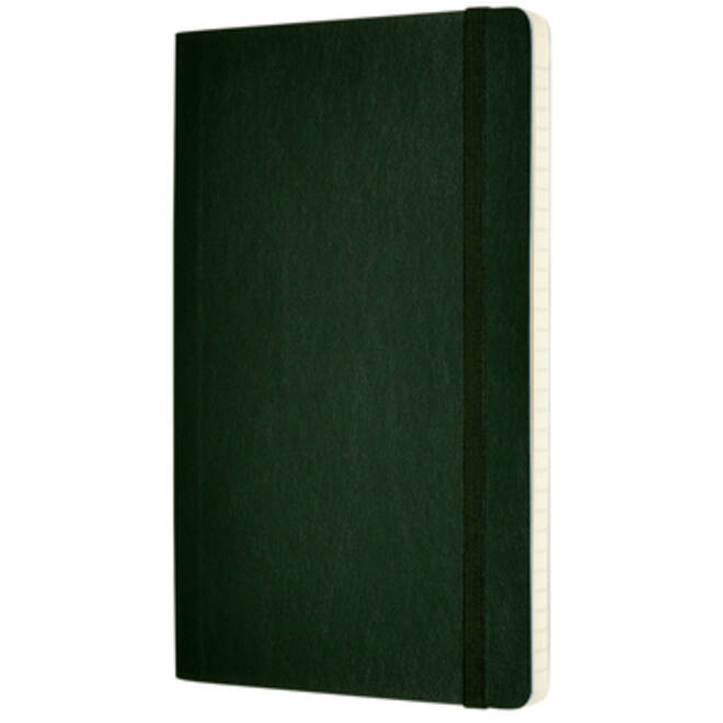 Notitieboek Moleskine large 130x210mm lijn soft cover myrtle green