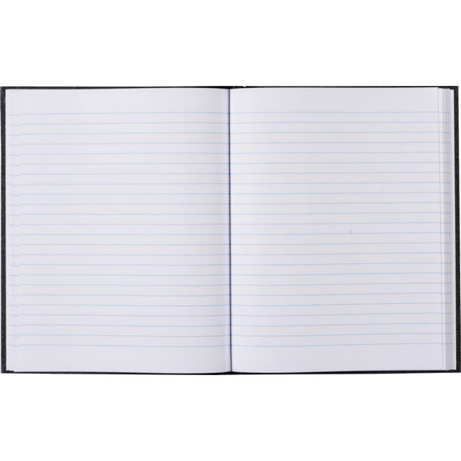 Register breedkwarto 192blz lijn grijs gewolkt