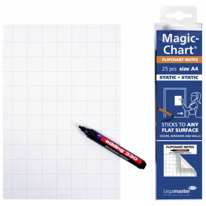 Magic-chart notes Legamaster flipchart 20x30cm