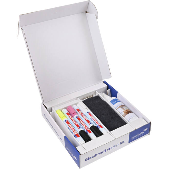 Glasbord Legamaster starterkit