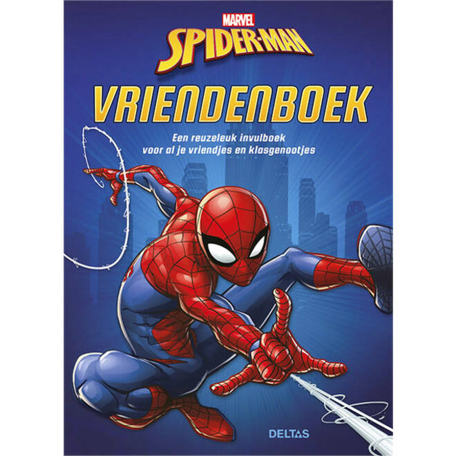 Vriendenboek Deltas Spider-man