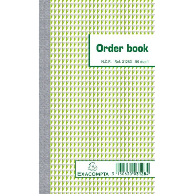 Orderboek Exacompta 175x105mm 50x2vel