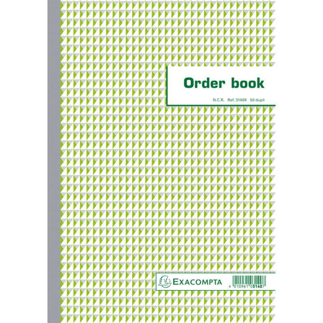 Orderboek Exacompta 297x210mm 50x2vel