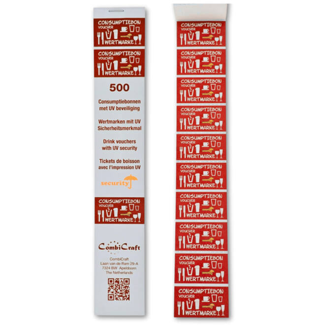 Consumptiebon Combicraft UV beveiliging rood
