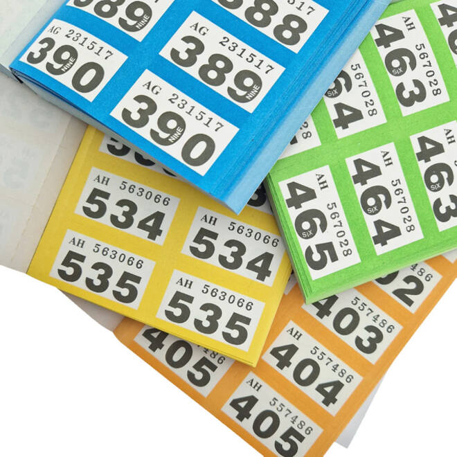 Nummerblok 1-1000 assorti