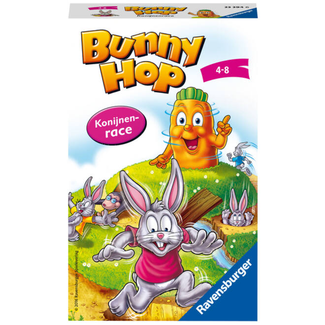Spel Ravensburger Bunny Hop konijnenrace
