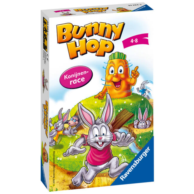 Spel Ravensburger Bunny Hop konijnenrace