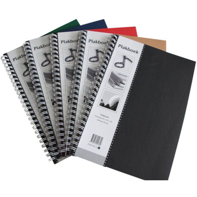 Plakboek Papyrus 400x280mm 40vel assorti
