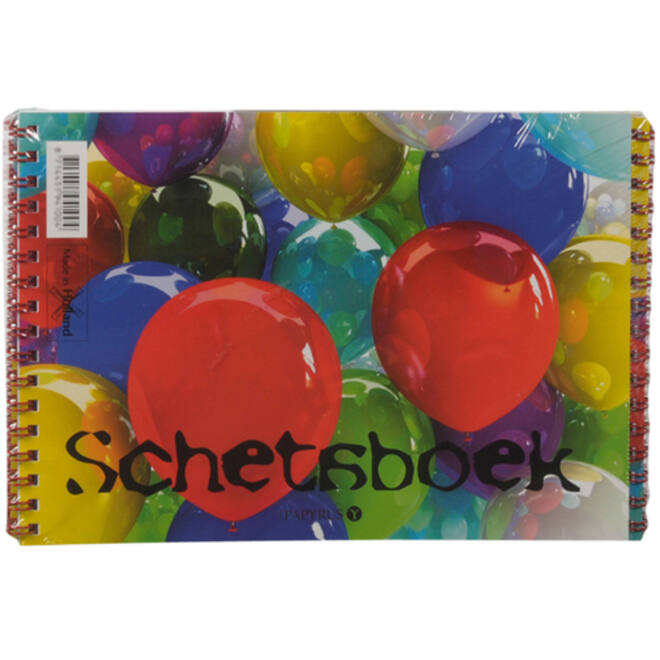 Schetsboek Papyrus ballon A4 120gr 20vel