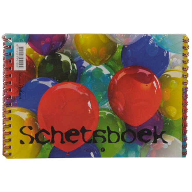 Schetsboek Papyrus ballon A5 120gr 20vel
