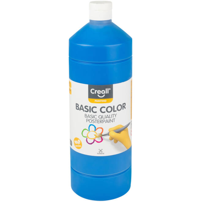 Plakkaatverf Creall basic blauw 1000ml