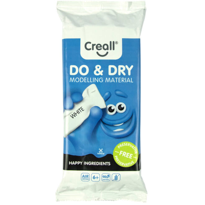 Klei Creall do & dry wit 1000gr
