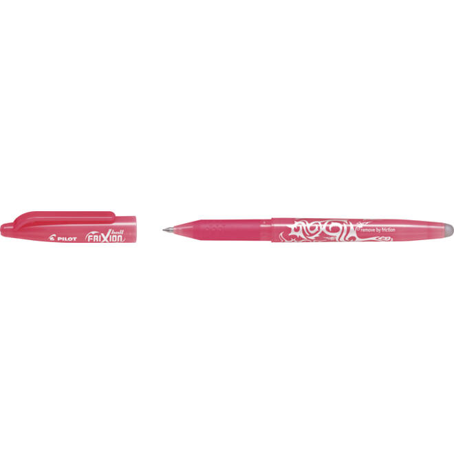 Rollerpen PILOT friXion medium koraal roze