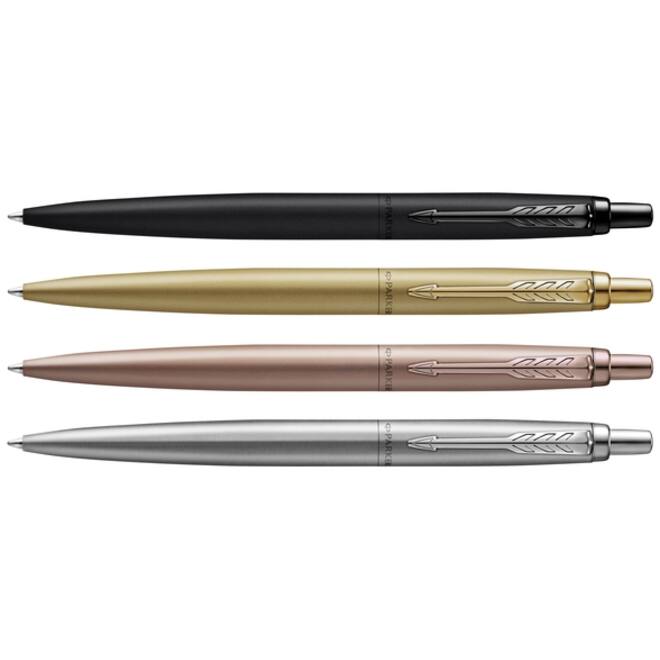 Balpen Parker Jotter XL Monochrome black medium blister à 1 stuk