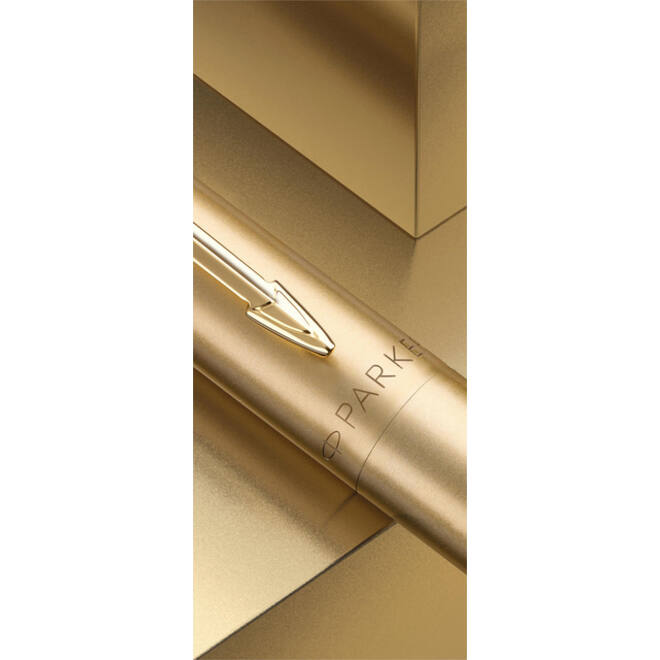 Balpen Parker Jotter XL Monochrome gold medium blister à 1 stuk