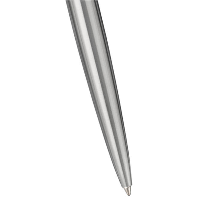 Balpen Parker Jotter XL Monochrome stainless steel medium blister à 1 stuk