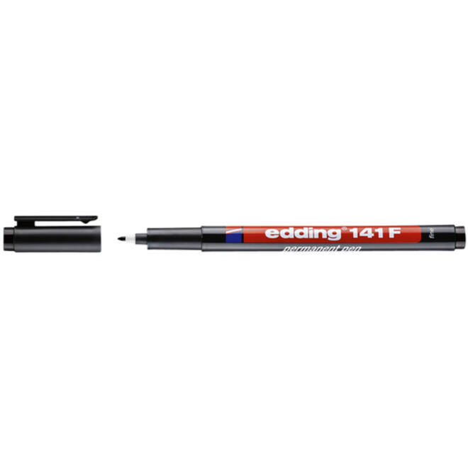 Viltstift edding 141 rond 0.6mm zwart