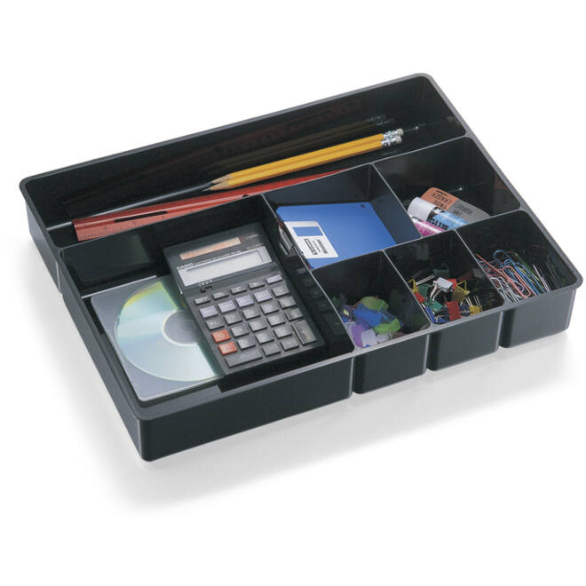 Bureaulade organizer Officemate 7vaks zwart