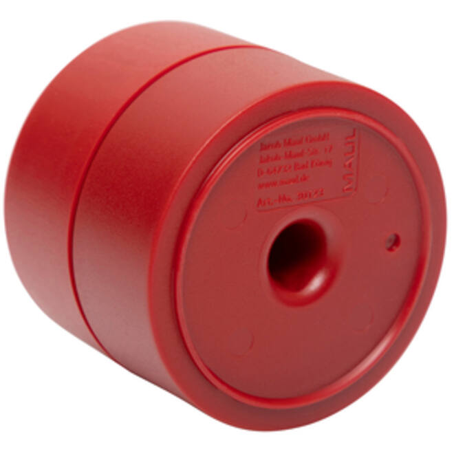 Papercliphouder MAUL Pro Ø73mmx60mm rood