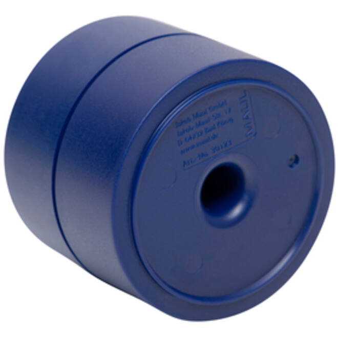 Papercliphouder MAUL Pro Ø73mmx60mm blauw