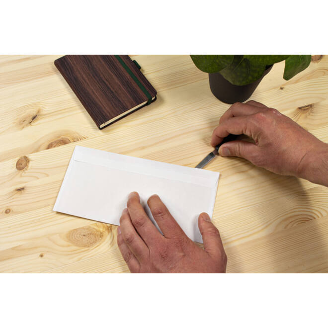 Briefopener Westcott metaal met kunststof grip zwart