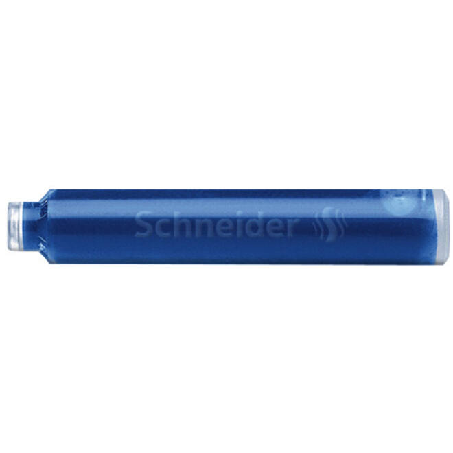 Inktpatroon Schneider din blauw doos à 6 stuks