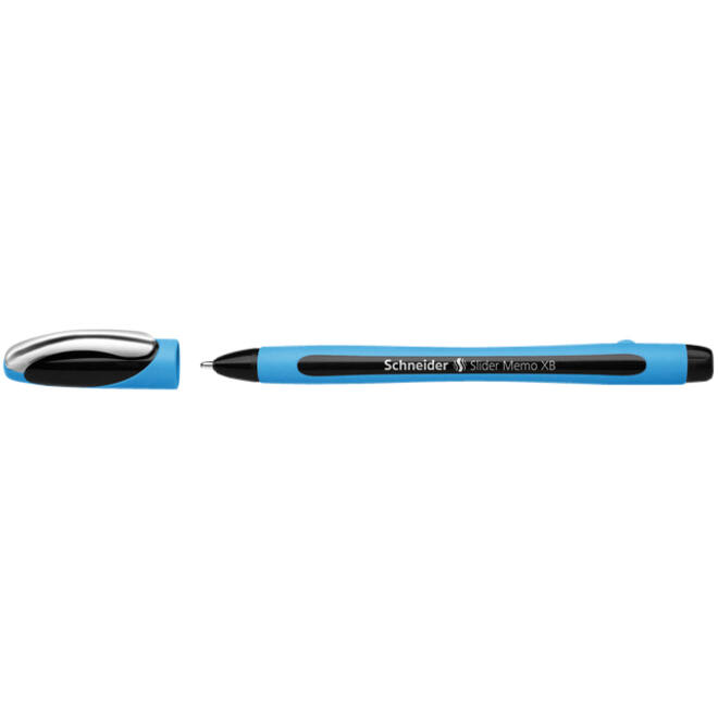 Balpen Schneider Slider Memo extra breed zwart
