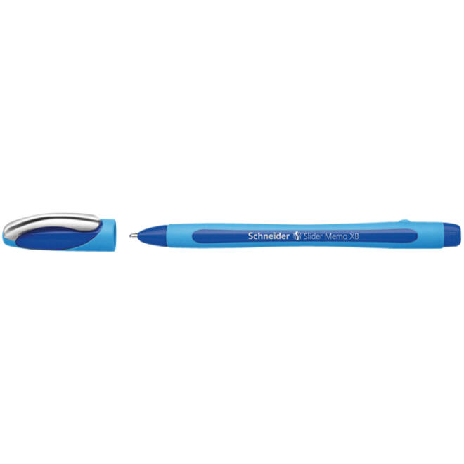 Balpen Schneider Slider Memo extra breed blauw
