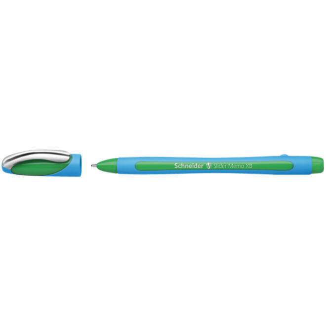 Balpen Schneider Slider Memo extra breed groen