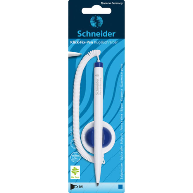 Baliebalpen Schneider klick-fix medium blauw blister à 1 stuk