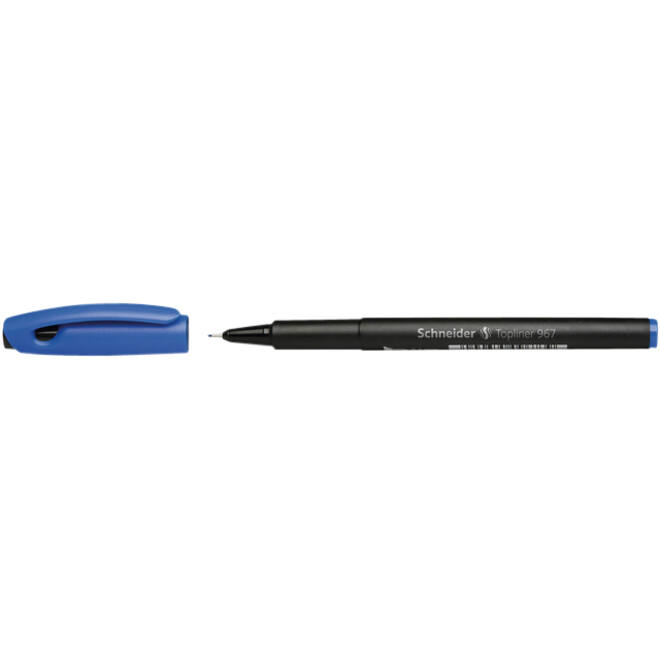 Fineliner Schneider 967 0.4mm blauw