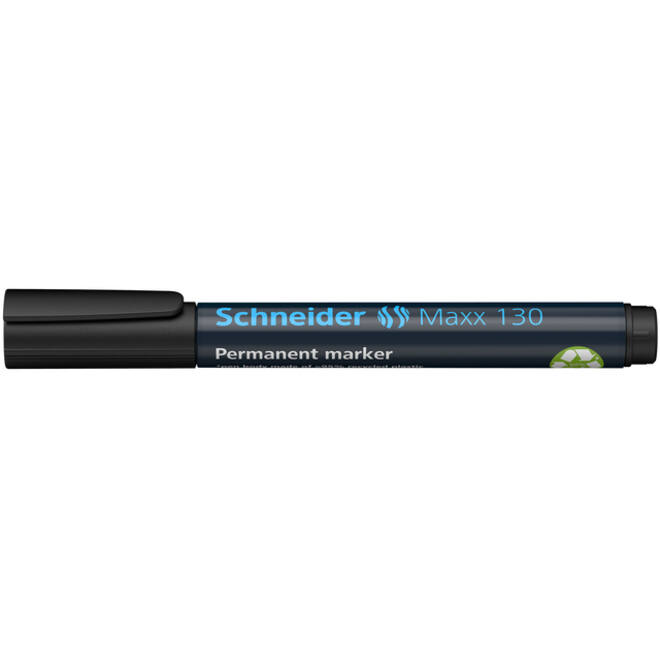 Viltstift Schneider Maxx 130 rond 1-3mm zwart