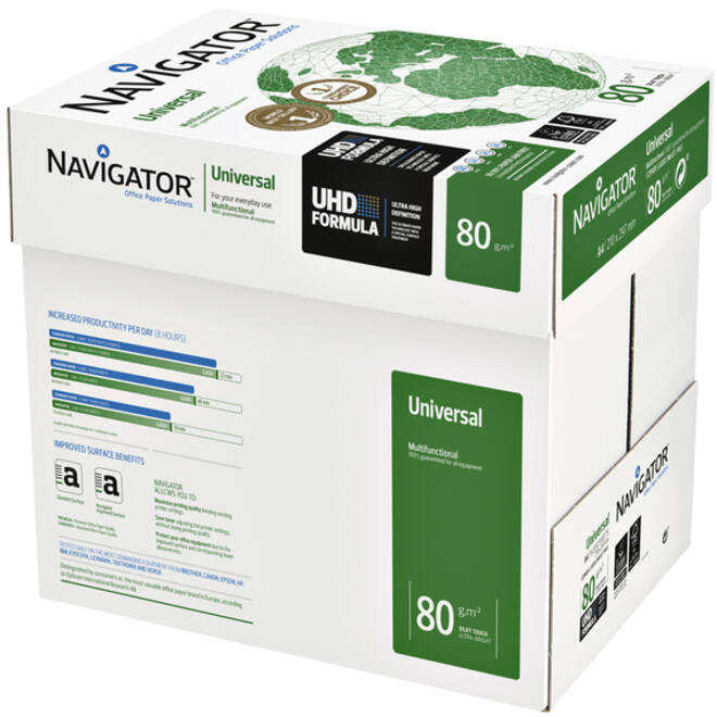 Kopieerpapier Navigator Universal A4 80gr wit 500vel