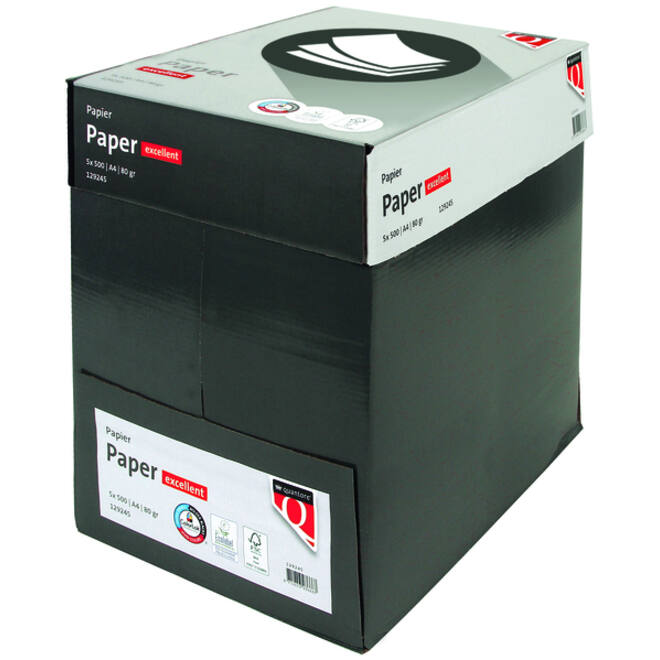Kopieerpapier Quantore Excellent A4 80gr wit 500vel